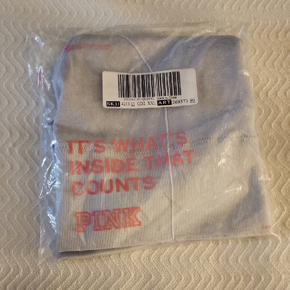 Pink Victoria Secret Active Play Sports Bra Size Xxl New Wt - Picture 7 of 7